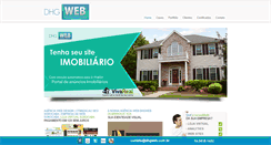 Desktop Screenshot of dhgweb.com.br